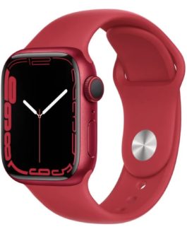 Apple Watch Series 7 (GPS, 45mm)  Caja de aluminio color Rojo, Azul, Negros