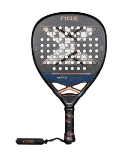 PALETA PADEL NOX AT10 GENIUS ATTACK 18K 2025 AGUSTIN TAPIA