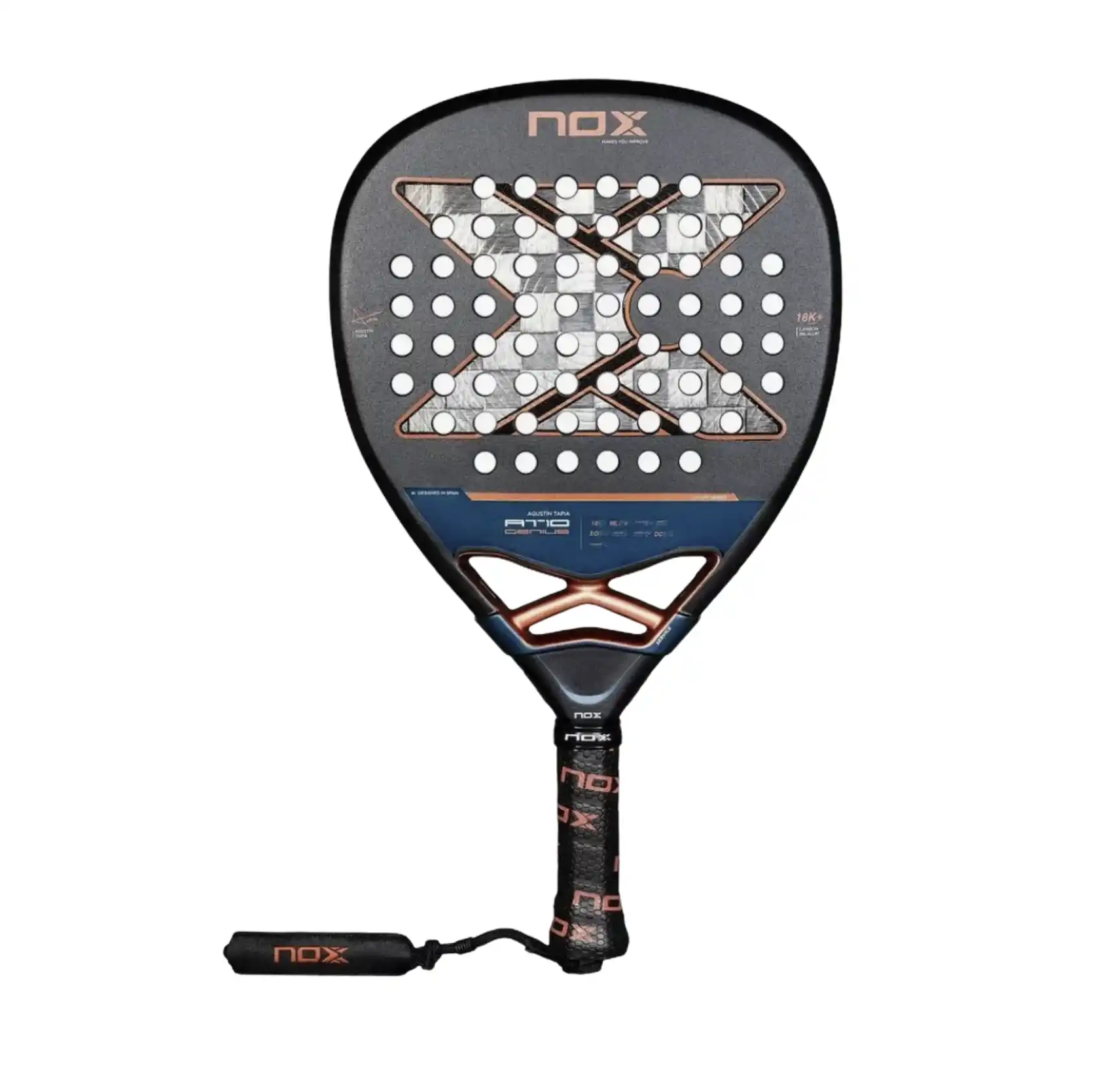 PALETA PADEL NOX AT10 GENIUS ATTACK