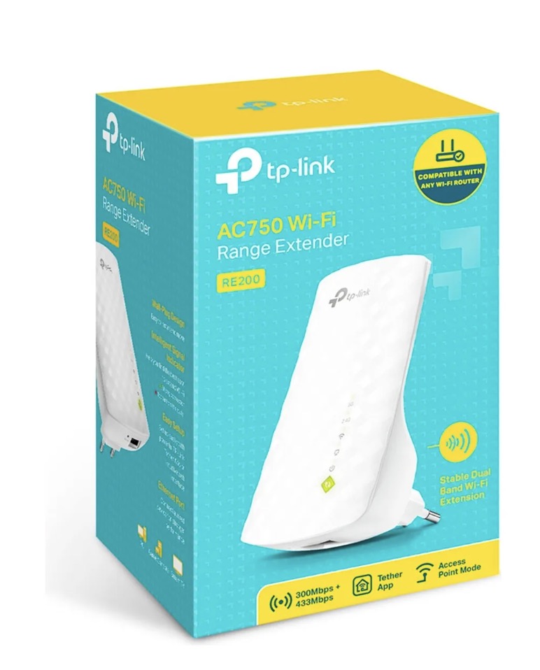 Repetidor Extensor Wifi 5 TP-link RE200 Repetidor Extensor Wifi 5 TP-link RE200